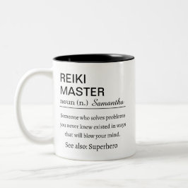 Caneca Personalized Reiki Master  Definition 
