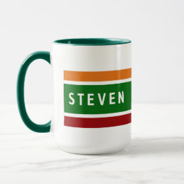 Caneca Personalized Retro Gas Station Name Coffee Gift