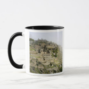 Caneca Peru, Machu Picchu. A antiga cidade de Machu