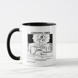 Caneca Pesadelos de Lesma Clássico LTCartoons Comic