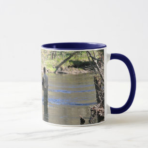 Caneca Pesca com mosca da truta