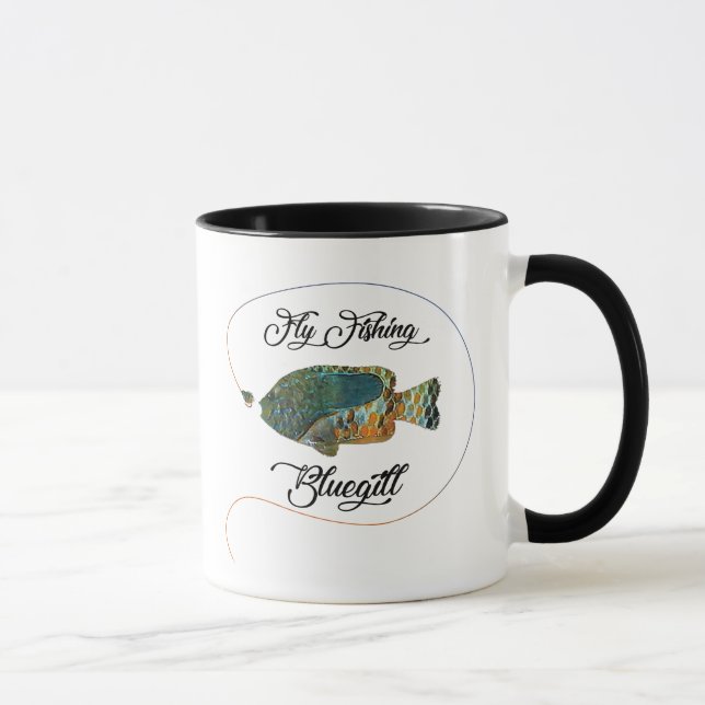 Caneca Pesca com Mosca do Peixe-Gato (Direita)