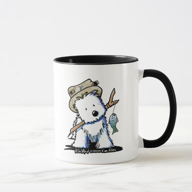 Caneca Pesca de canas (Direita)