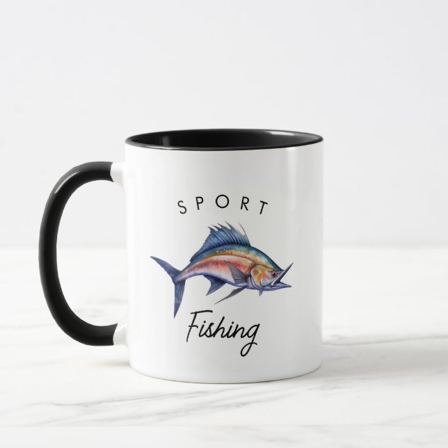 Caneca Pesca desportiva Blue Marlin (Esquerda)