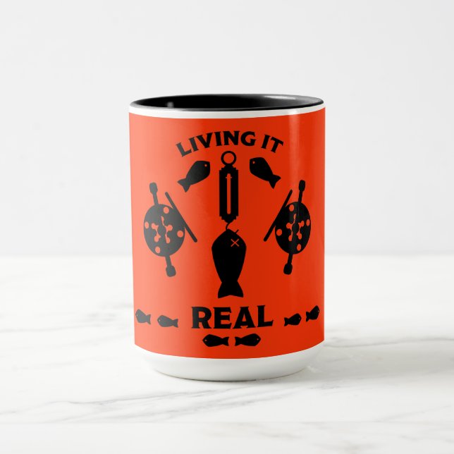 Caneca Pesca do salmão selvagem (Centro)