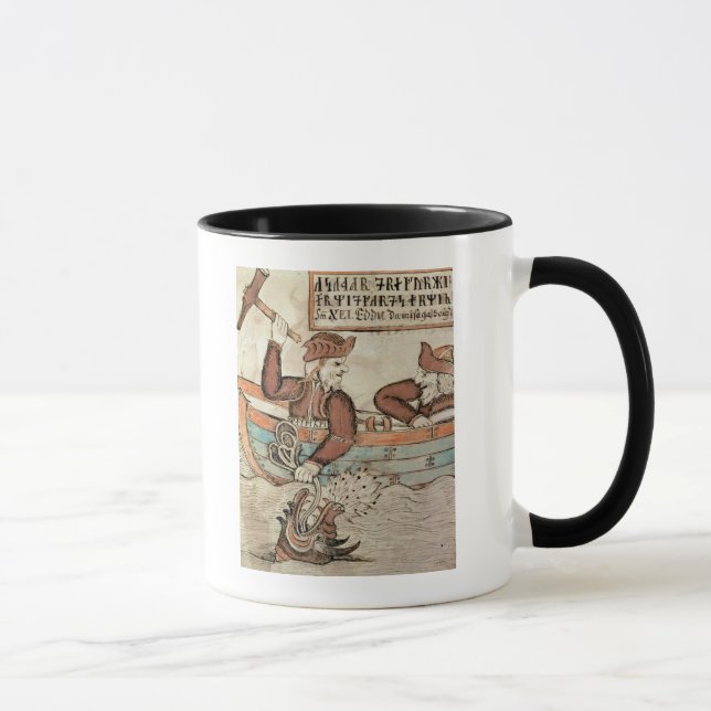 Caneca Pesca do Thor para a serpente de Midgard (Direita)