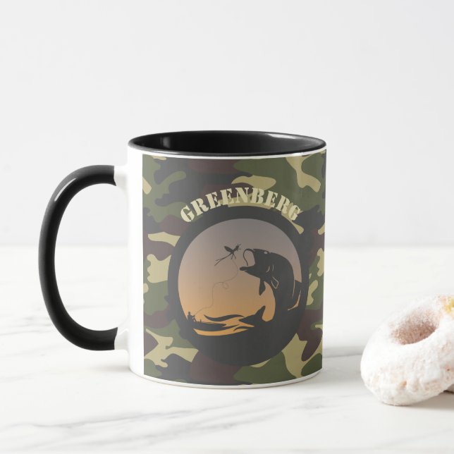 Caneca Pesca e Camo (Com Donut)