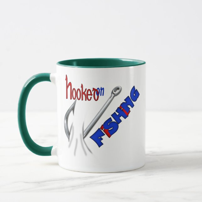 Caneca Pesca Engraçada Enganada Na Pesca (Esquerda)