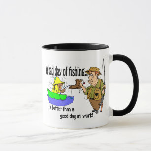 Caneca Pesca no dia ruim