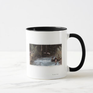 Caneca Pesca no ribeiro da Commonwealth