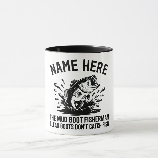 Caneca Pescador de Robalo Personalizado (Centro)