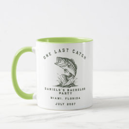 Caneca Pescador Engraçado Festa de Solteiro Personalizada