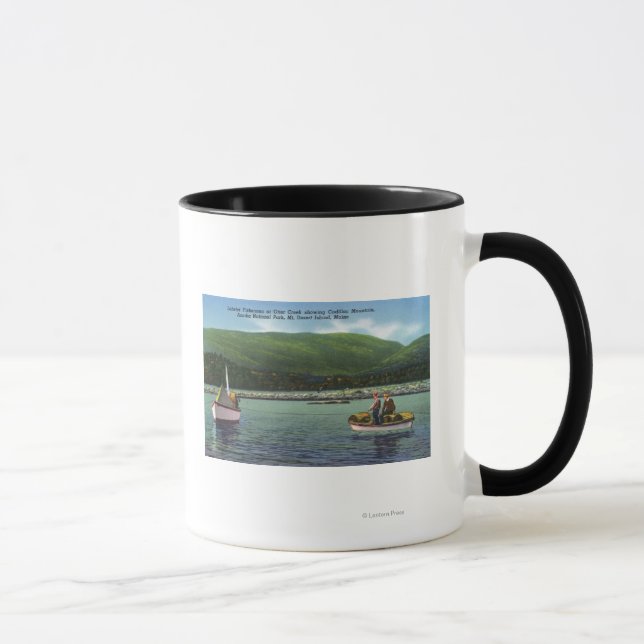 Caneca Pescadores de lagosta no Duro de trabalho (Direita)