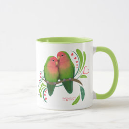 Caneca Pessel Enfrentado Pássaros do Amor