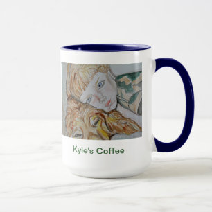 Caneca pessoal da pintura
