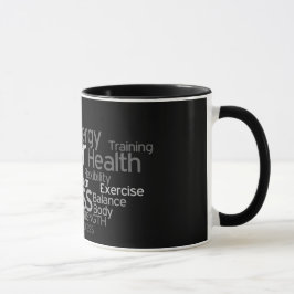 CANECA pessoal do instrutor ou do fitness center