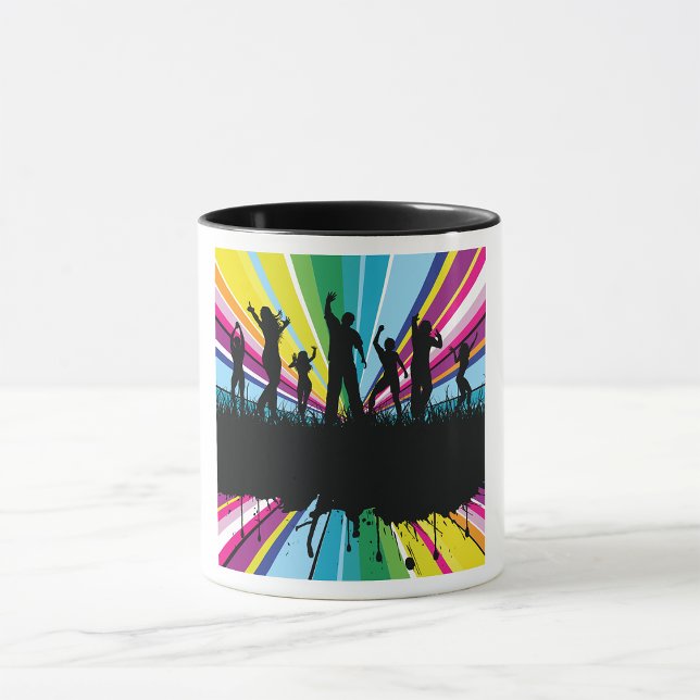 Caneca Pessoas Dancing Mug (Criador carregado)