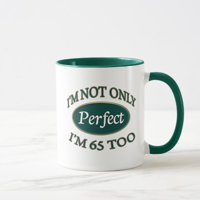Caneca Pessoas de 65 anos perfeitas (Direita)