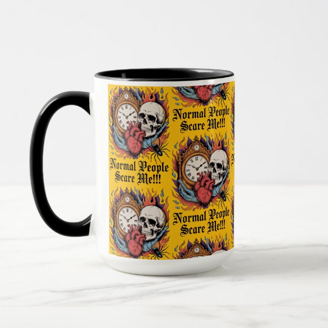 Caneca Pessoas Normais Me Assustam (Esquerda)