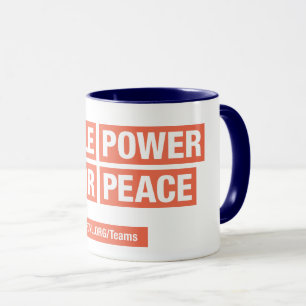 Caneca Pessoas Power for Peace Mug