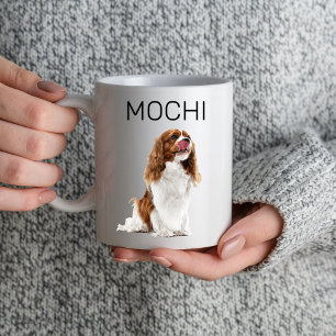 Caneca Pet Mug Personalizado Usando Pet Photo & Name Cust
