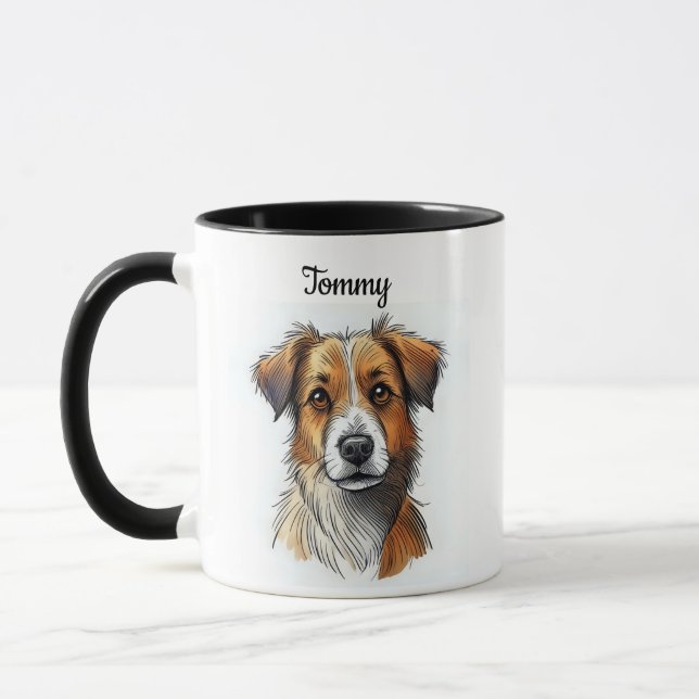 Caneca Pet Name & Image (Esquerda)
