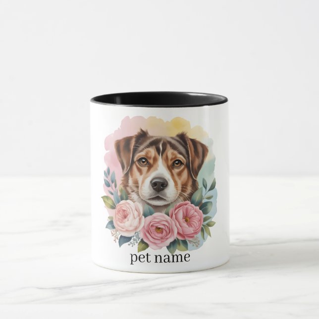 Caneca Pet Portraje Mug Personalizado - Cão Personalizado (Centro)