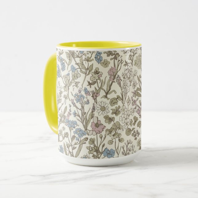 Caneca Pétalas Indomáveis (Frente Esquerda)