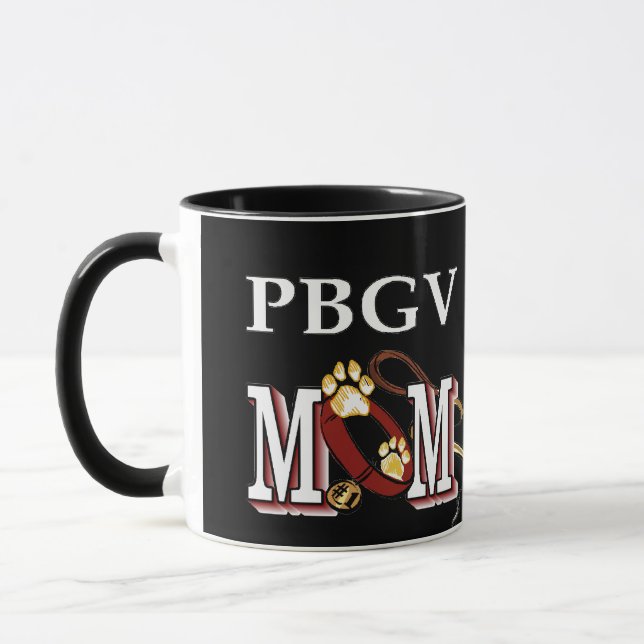 Caneca PETIT BASSET GRIFFON VENDEEN MOM Gifts (Esquerda)