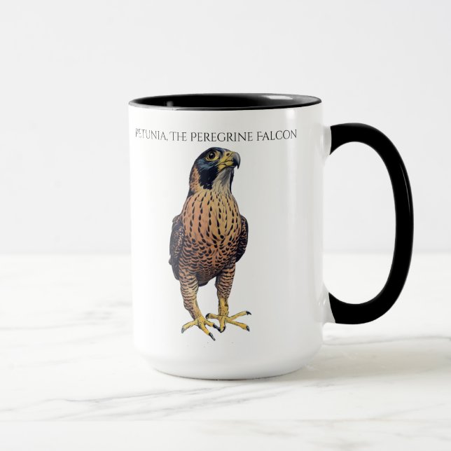 Caneca Petunia the Peregrine Falcon Mug (Direita)