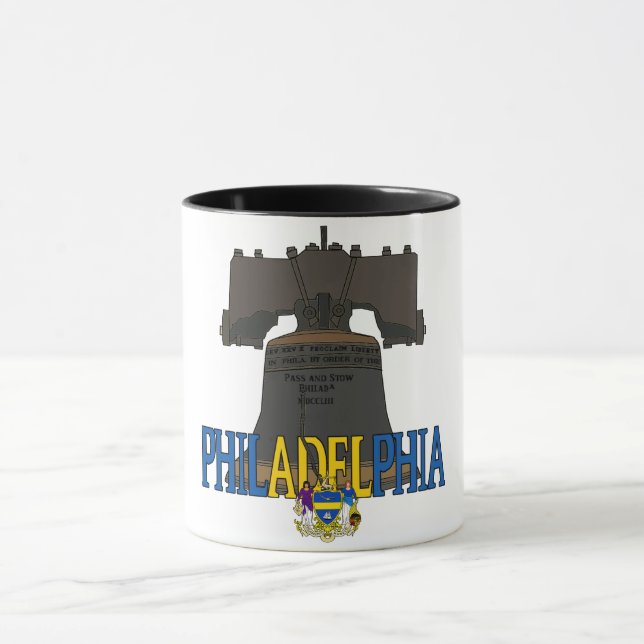 Caneca Philadelphia Pennsylvania Liberty Bell (Centro)
