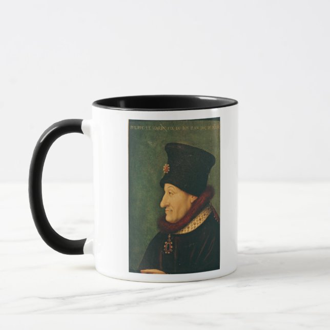Caneca Philippe do duque de France de Borgonha (Esquerda)
