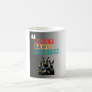 Caneca Philly Dawgs Forever – Café Orgulho de Phil
