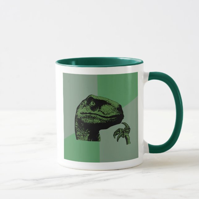 Caneca Philosoraptor vazio (Direita)
