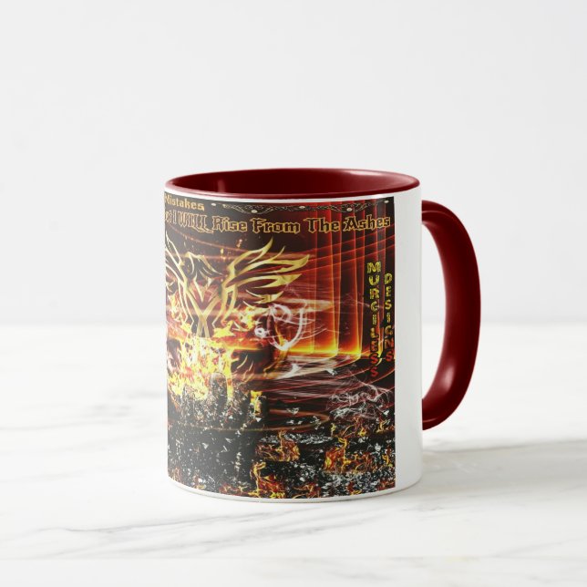 Caneca Phoenix Drinkware de aumentação (Frente Esquerda)