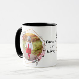 Caneca photo flower frame