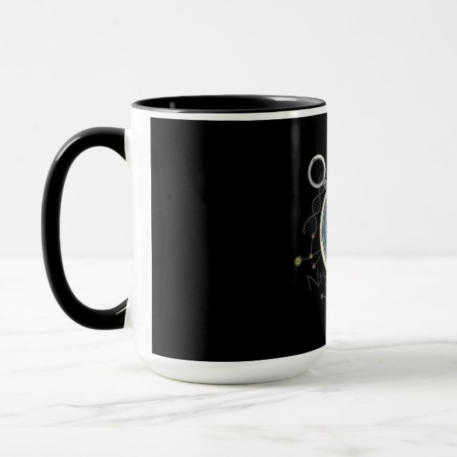 Caneca Piada de Química Ciência Pun (Esquerda)