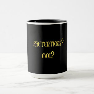 Caneca Piada Pretensiosa Engraçada