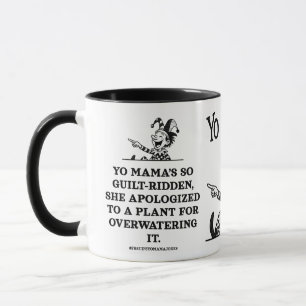 Caneca piadas freudianas da sua mãe - Culpada