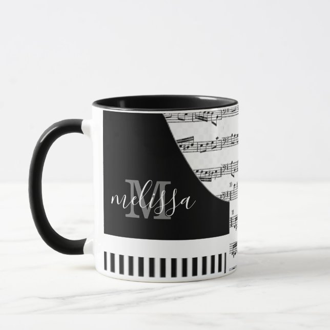 Caneca Piano personalizável (Esquerda)