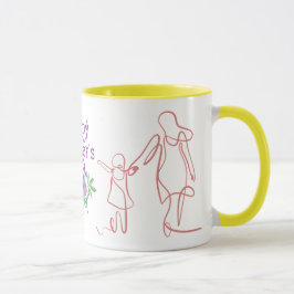 Caneca Pias do Amor - Feliz Cachorro do Dia das Mães