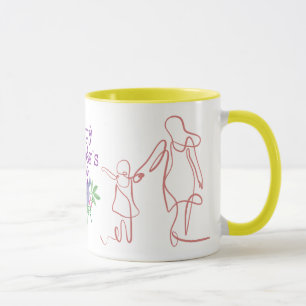 Caneca Pias do Amor - Feliz Cachorro do Dia das Mães
