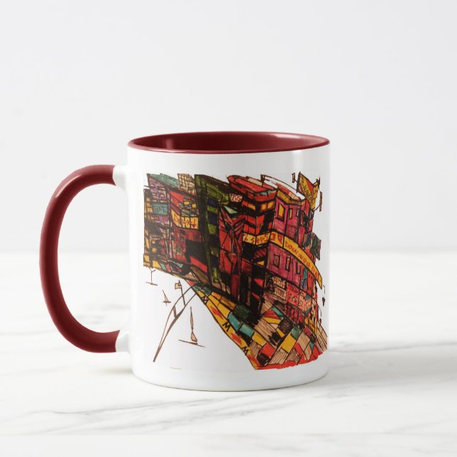 Caneca pib medo tinta (Esquerda)