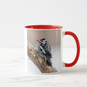 Caneca Pica-pau-de-barriga-amarela macho