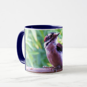 Caneca Pica-pau Downy masculino novo em trilhos