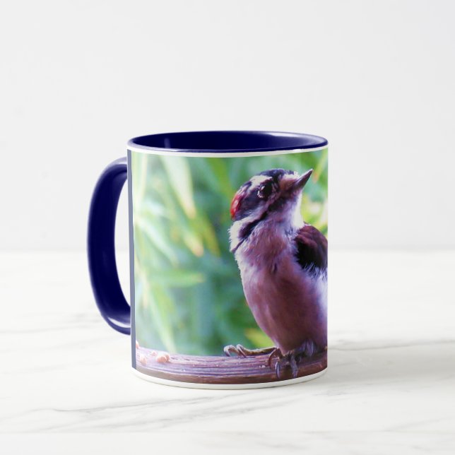 Caneca Picanço-macho-jovem em Corrimão (Frente Esquerda)