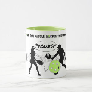Caneca Pickleball: A meio resolve o enigma