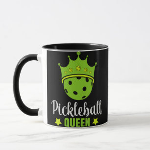 Caneca Pickleball Queen Funny Pickle Queen