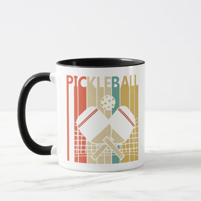 Caneca Pickleball Retro Vintage  (Esquerda)