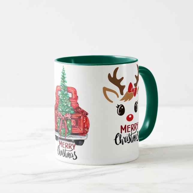 Caneca Pickup Mug Clássico de Natal (Frente Esquerda)
